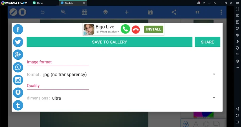 pixellab for window