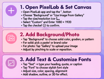 How to Create Custom Instagram Story Templates in PixelLab