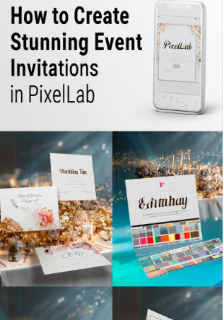 How to Create Stunning Event Invitations in PixelLab