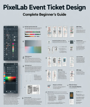 PixelLab Event Ticket Design: Complete Beginner's Guide