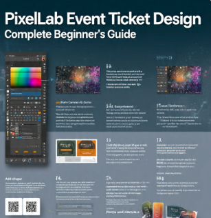 PixelLab Event Ticket Design: Complete Beginner's Guide