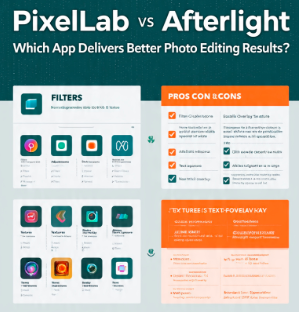 PixelLab vs Afterlight: Which App Delivers Better Photo Editing Results?
